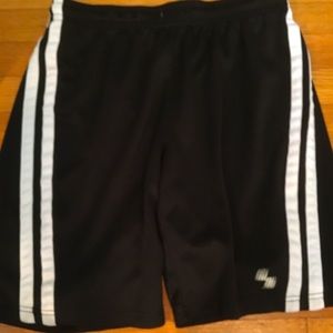 Black and white stripe shorts!!